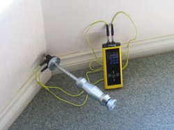 Invasive moisture testing 