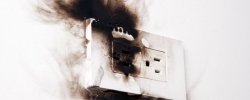 signs of electrical fire 