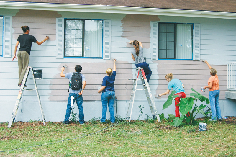 exterior maintenance 